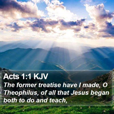 acts 1 kjv|Acts 1 KJV NIV Parallel .